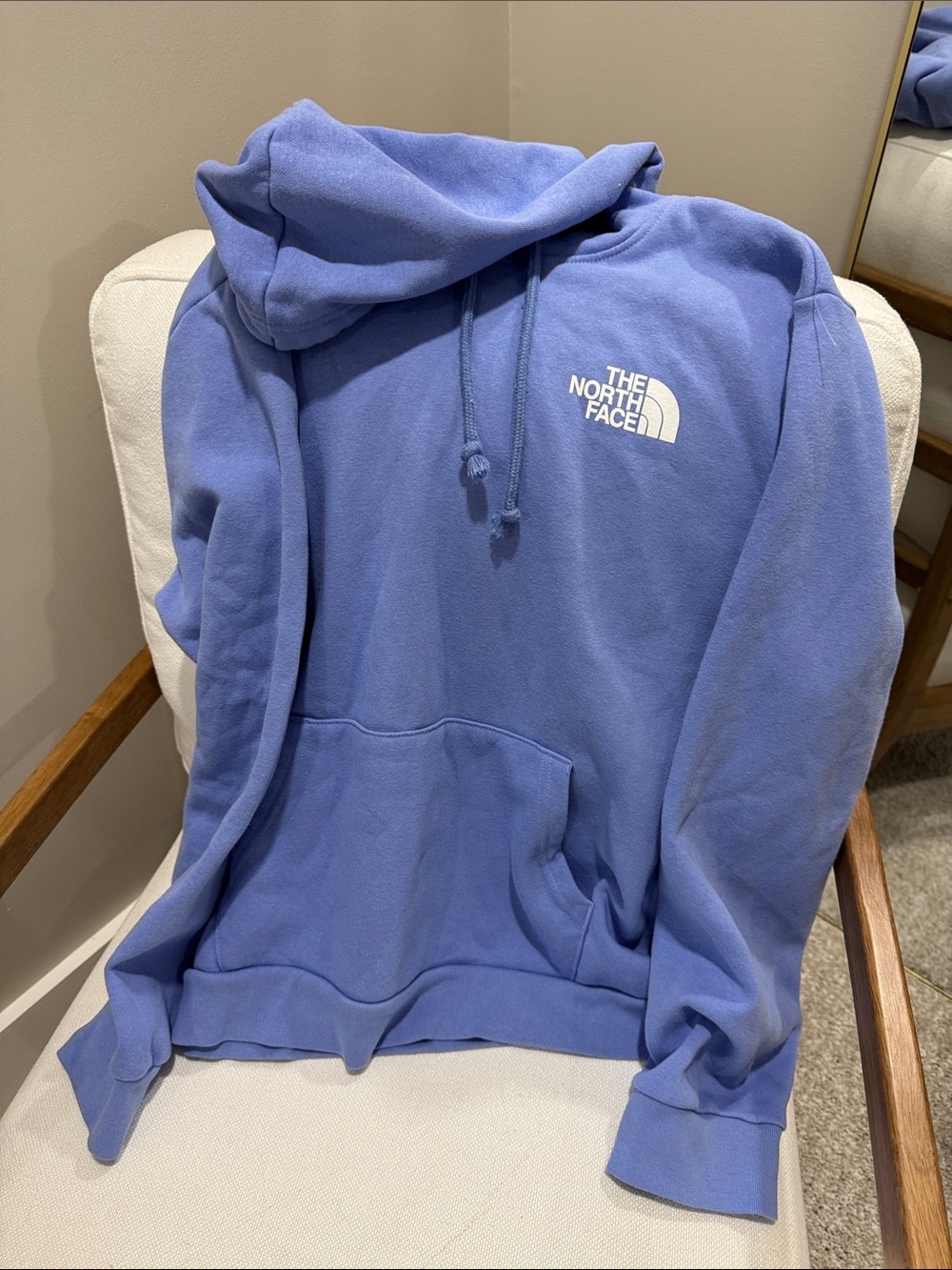 The North Face Lavender Blue Pullover Hoodie
